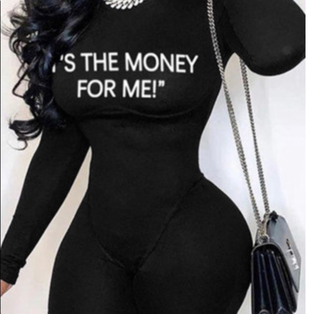 It The Money For Me Romper